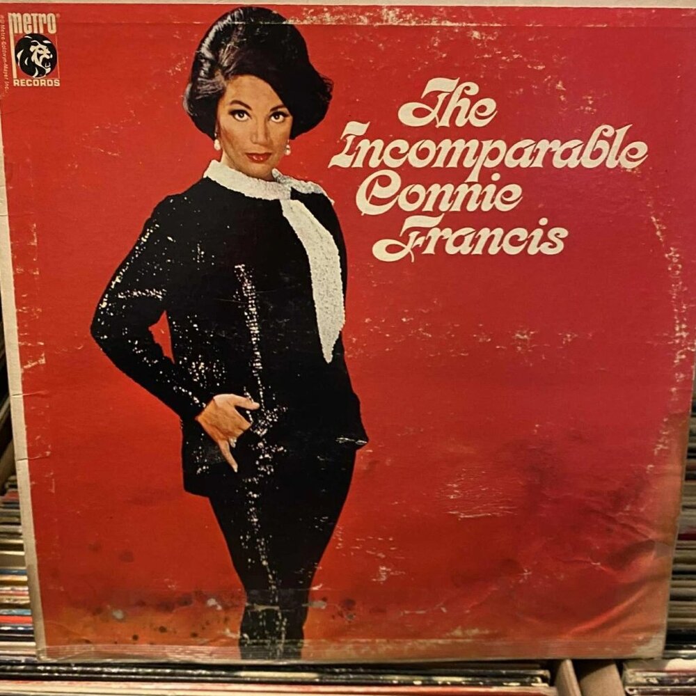 Connie Francis – The Incomparable Connie Vintage 33rpm VG+ AJ31